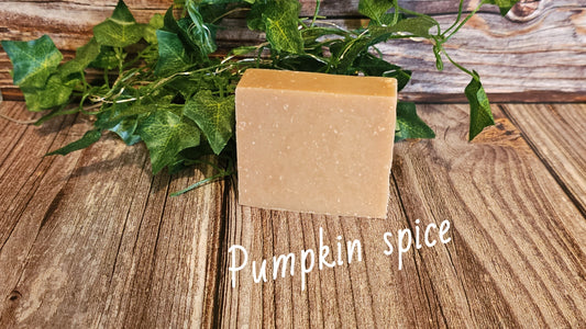 Pumpkin spice soap