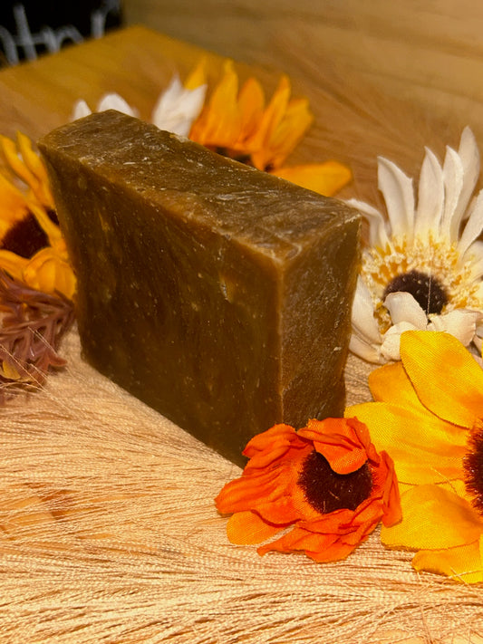 Pine tar soap.