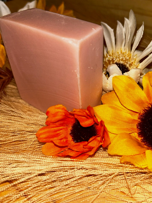 Rose soap.